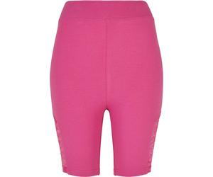 Urban Classics Femmes Ladies High Waist Lace Inset Cycle Shorts Brightviolet L