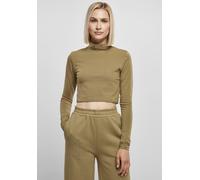 Urban Classics Femmes Ladies Organic Cropped Turtelneck Longsleeve Tiniolive 3XL