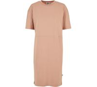 Urban Classics Organic Oversized Slit Short Sleeve Short Dress Beige M Femme