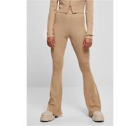 Urban Classics Femmes Ladies Rib Knit Bootcut Leggings Unionbeige XXL