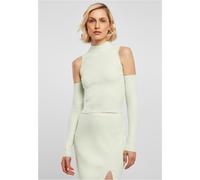 Urban Classics Femmes Ladies Rib Knit Cut Out Sleeve Longsleeve Lightmint XS