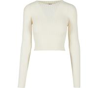 Urban Classics Femmes Ladies Short Rib Knit Twisted Back Sweater M