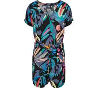 Urban Classics Femmes Ladies Short Viscose Belt Jumpsuit Blackfruity L
