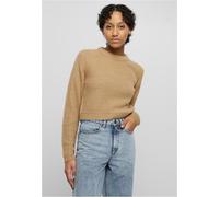 Urban Classics Short Waffle Sweater Beige L Femme