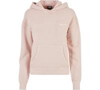 Urban Classics Ladies Small Embroidery Terry Hoody Sweatshirt à Capuche, Pink, S Femme