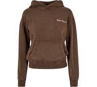 Urban Classics Ladies Small Embroidery Terry Hoody Brown Taille: S | Sweatshirts à capuche Outlet | Femme | Marron