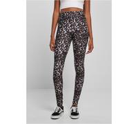 Urban Classics Femmes Ladies Soft Aop Leggings Blackleo XL