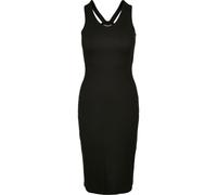 Urban Classics Femmes Midi sans manches Rib Dress Black XL