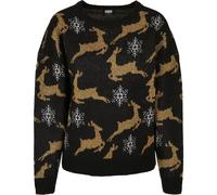 Urban Classics Femmes Oversize Noël Sweat Pull Noël Pull