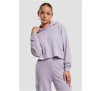 Urban Classics Oversized Cropped Light Terry Hoodie Violet 3XL Femme