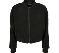 Urban Classics Femmes Oversized Sherpa Bomber Jacket Noir 4XL