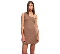 Urban Classics Femmes Rib une Épaule Robe sans Bretelles Basic Robe Femme