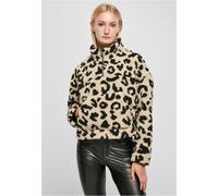 Urban Classics Femmes Short Aop Sherpa Troyer Femmes Sweat Pull