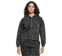 Urban Classics Femmes Short Oversize Serviette Délavé Fermeture Éclair Capuche