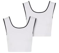 Urban Classics Femmes Top Court Contrasté Dos Nu