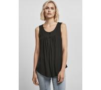 Urban Classics Femmes Viscose Button Up Top Noir S