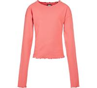 Urban Classics Filles Short Rib Longsleeve Palepink 158/164