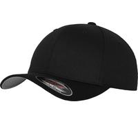 Urban Classics Flexfit Wooly Combed Cap Casquette de baseball pour hommes Teinte unie, Taille : L/Xl ; Couleur : Black