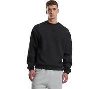 Urban Classics Fluffy Crewneck Homme Sweat-Shirt Noir Regular/Coupe Standard