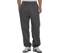 Urban Classics Pantalon de survêtement TB6749 Fluffy Gris foncé S Hommes