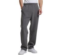 Urban Classics Fluffy Trackpants Magnet, L Pantalon de survêtement, Gris foncé, L Hommes