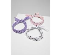 Urban Classics Foulard Bandana multicolore 3-Pack