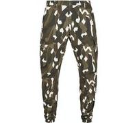 Urban Classics Geometric Camo Stretch Twill Cargo Pants Wood Camo Taille: 30 | Pantalons Cargo Outlet | Unisex |