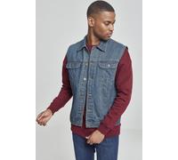 Urban Classics Homme Denim Veste sans manche, Bleu (Denimblue 319), L EU