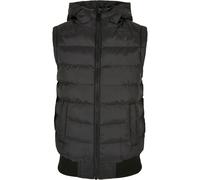 Urban Classics garçons Boys Small Bubble Hooded Vest Veste,black/black,122/128