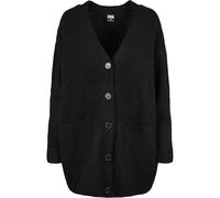 Urban Classics Gilet Tricoté Chunky Fluffy Femme Gilets & Ponchos Noir
