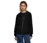 Urban Classics Gilet Zippé Tricoté Femme Cardigan noir XL 50% Coton, 50% Polyacrylique Surdimensionné