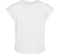 Urban Classics Girls Organic Extended Shoulder Tee T-Shirt, Blanc, 158/164 cm Garçon