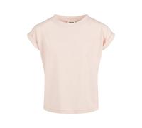 Urban Classics Girls Organic Extended Shoulder Tee T-Shirt, Rose, 134 cm-140 cm Garçon