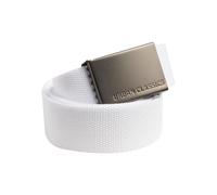 Urban Classics Canvas Belt Ceinture, Blanc, Taille Unique Mixte