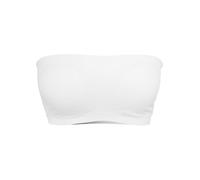 Urban Classics Bandeau Femme Bandeau Blanc XS 90% Nylon, 10% Élasthanne Regular/Coupe Standard