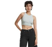 Urban Classics Haut Court côtelé pour Femme Tricot, Menthe givrée