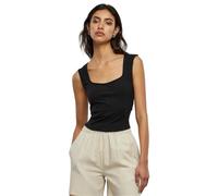 Urban Classics Haut Court Effet Corset Femme Top Noir