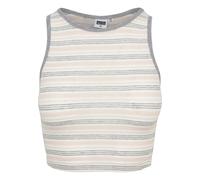 Urban Classics Haut gris clair / rose clair / blanc, Taille M