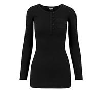 Urban Classics Haut Long Femme Pocket Turnup Femme T-Shirt Manches Longues Noir M