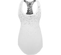 Urban Classics Haut noir / blanc cassé, Taille XS