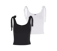 Urban Classics Haut noir / blanc, Taille 4XL
