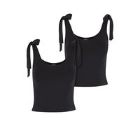 Urban Classics T-shirt femme Ladies Tied Basic Jersey Top 2-Pack TB7520A M