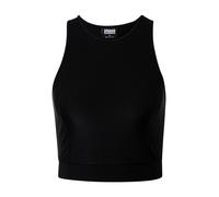 Urban Classics Top femme Ladies Cropped Shiny Rib Top Black XL