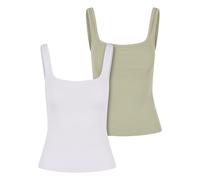 Urban Classics Haut olive / blanc, Taille XXXL