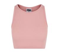 Urban Classics Haut Court côtelé pour Femme Tricot, Rose citronnelle, XL
