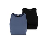 Urban Classics Femmes Ladies Cropped Rib Top 2-Pack XL