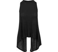 Urban Classics Haut Viscose Asymétrique Femme Top Noir Regular/Coupe Standard