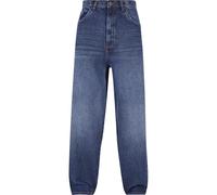 Urban Classics Heavy Ounce Baggy Fit Jeans, Pantalons Homme, New Dark Blue Washed,