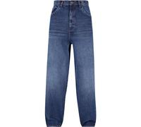 Urban Classics Heavy Ounce Baggy Fit Jeans Pantalons, New Dark Blue Washed, 30 Homme