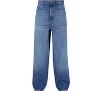 Urban Classics Heavy Ounce Baggy Fit Jeans Pantalons, New Mid Blue Washed, 38 Homme